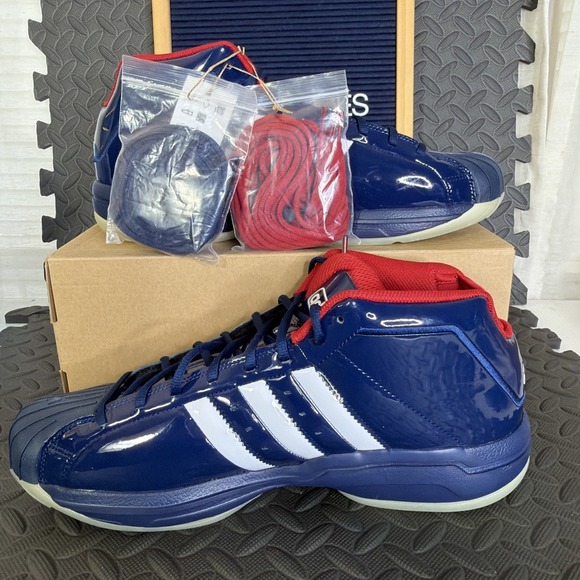 Adidas SM Pro Model 2G Team USA Olympic Basketball Shoes Mens Size 14 (JH9204) main image 8